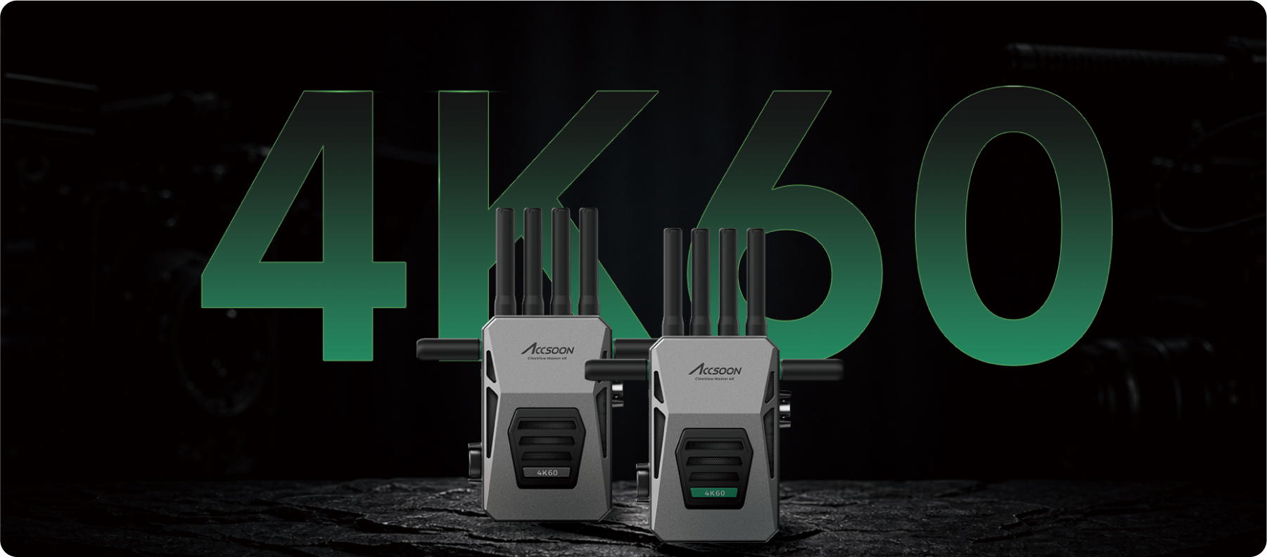 CineView Master 4K II transmitter and receiver with 4K60 video