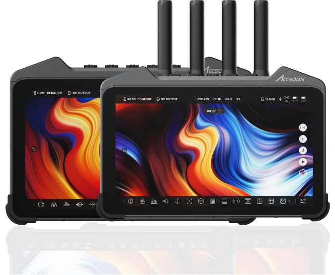CineView M7 series monitor compatible with the wireless ecosystem