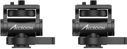 Two cold shoe mounts